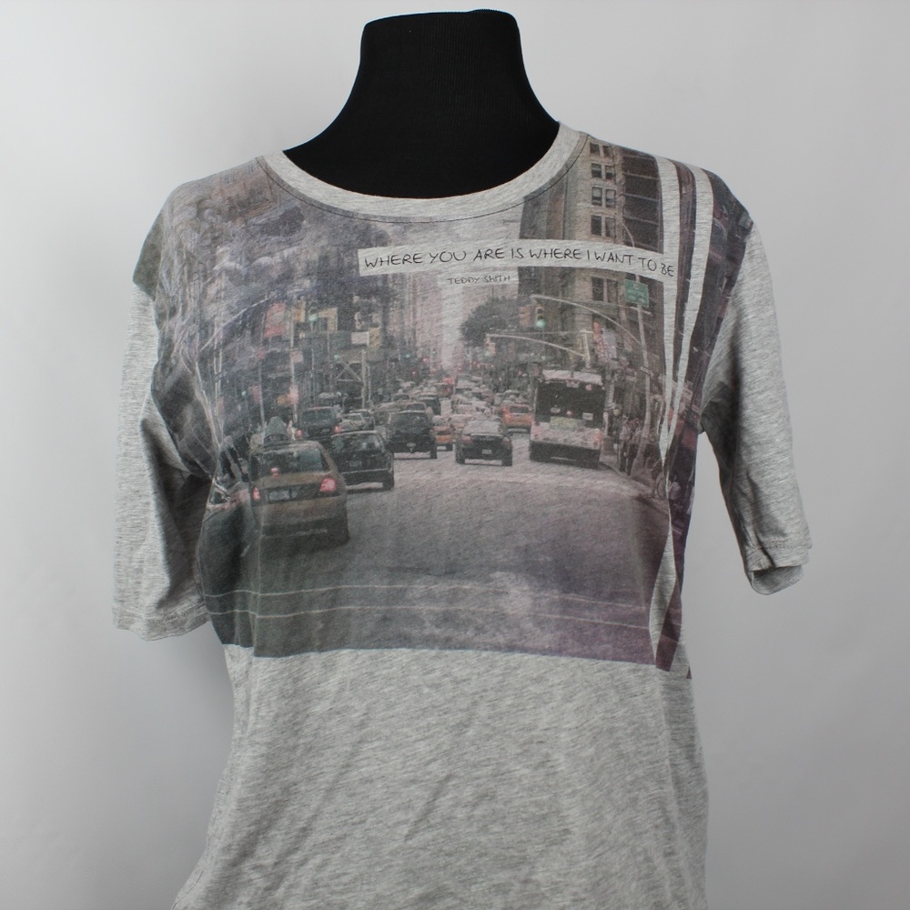 Teddy Smith Graphic Tee Sporting 89 Street Size 16 - Picture 1 of 3